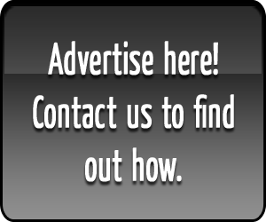 Blank advertising banner